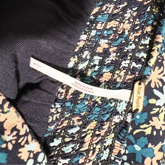 Free People Pretty Daze Skirt Floral Tiered Flirty Feminine - Picture 2 of 5